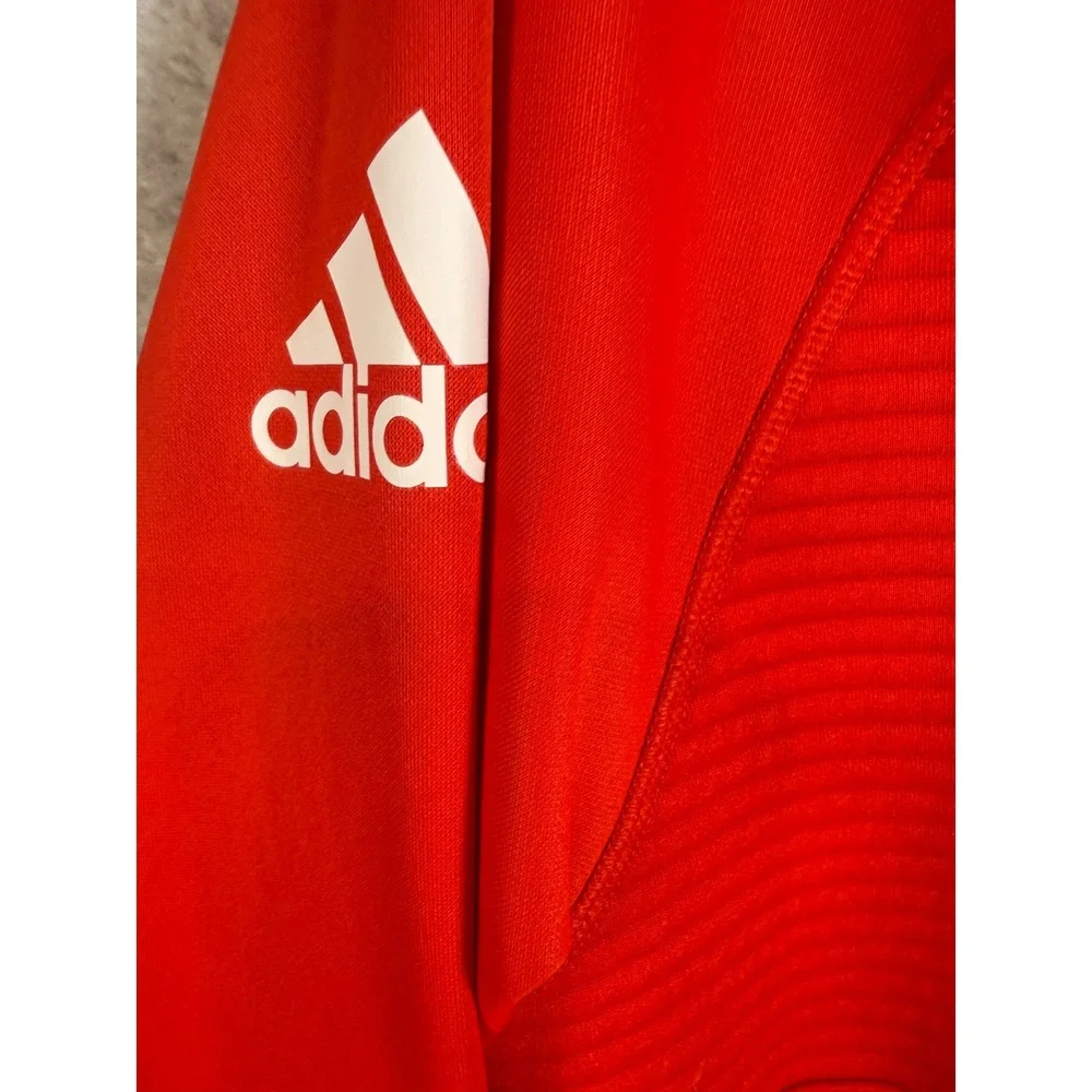 Adidas NBA Washington Wizards Full Zip Hoodie Red Mens Small Jacket Basketball